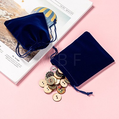Rectangle Velvet Pouches X-TP-R022-12x15-03-1