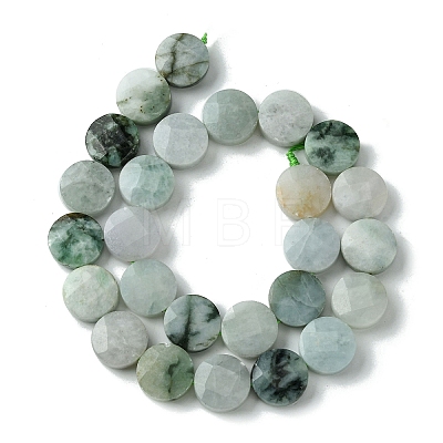 Natural Myanmar Jadeite Beads Strands G-A092-A01-02-1