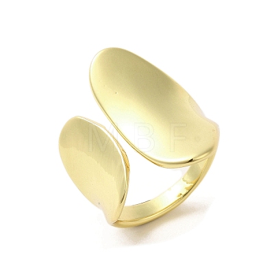 Rack Plating Brass Finger Ring RJEW-C072-20G-1