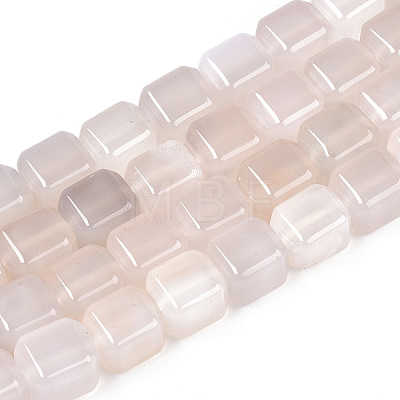 Natural White Agate Beads Strands G-N353-03A-04-1
