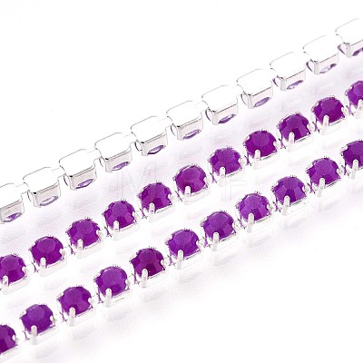 Iron Rhinestone Cup Chains CH-T006-01A-04-1