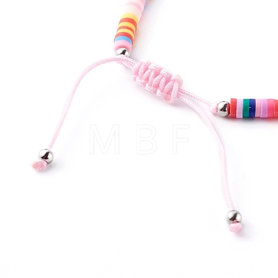 Adjustable Nylon Thread Braided Bead Bracelets BJEW-JB06198-1