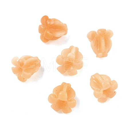 Synthetic Coral Carved Beads CORA-K010-01L-1