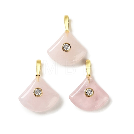 Natural Rose Quartz Pendants GG-CBA1AE1-01G-05-1