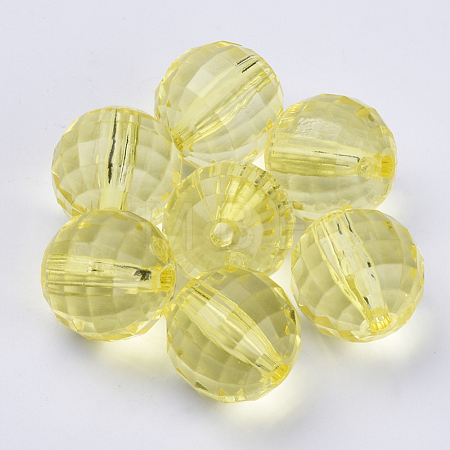 Transparent Acrylic Beads TACR-Q254-8mm-V21-1