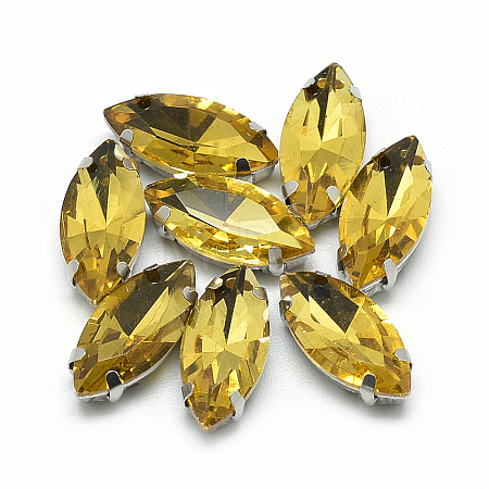 Sew on Rhinestone RGLA-T034-4x8mm-22-1