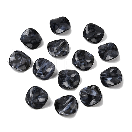 Opaque Acrylic Beads OACR-D320-04A-1
