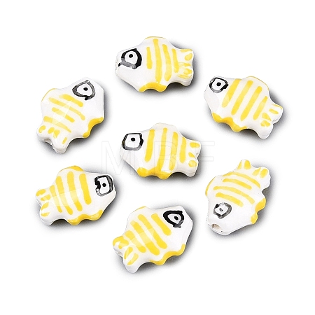 Handmade Porcelain Beads PORC-Q007-09A-1
