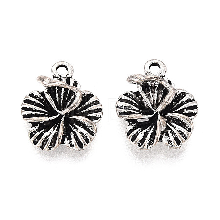 Tibetan Style Alloy Pendants TIBEP-T054-29AS-1