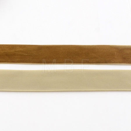3/8 inch Single Face Velvet Ribbon OCOR-R019-9.5mm-103-1