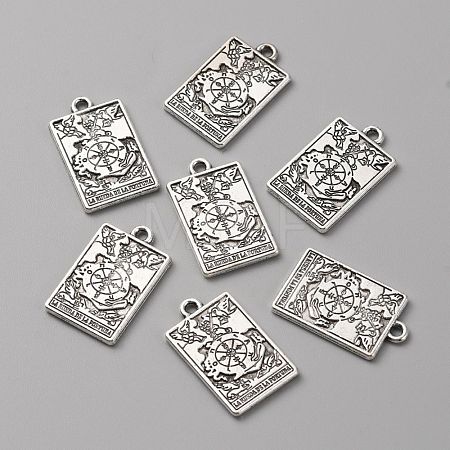 Zinc Tibetan Style Alloy Pendants FIND-WH0116-78AS-06-1