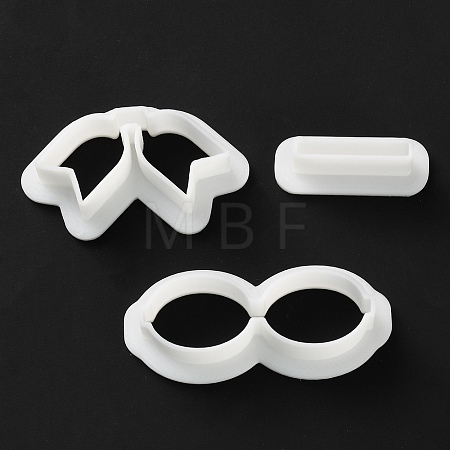 3Pcs Plastic Mold DIY-WH0308-634A-1