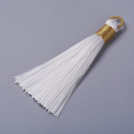 Polyester Tassel Pendants FIND-I009-D13-1
