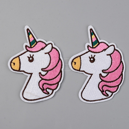Computerized Embroidery Cloth Iron on/Sew on Patches X-DIY-S040-079-1