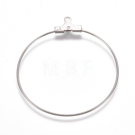 Tarnish Resistant 304 Stainless Steel Wire Pendants STAS-M274-020F-1