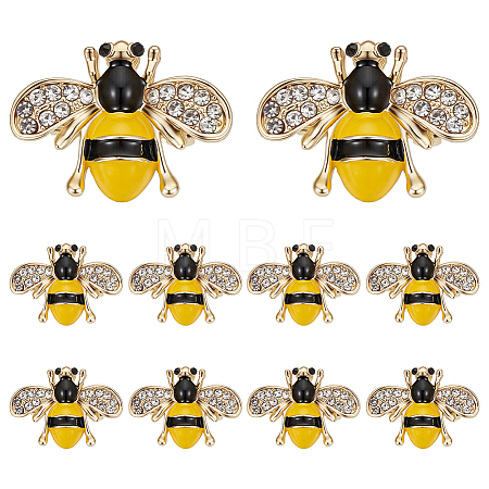 Bee Enamel Pins JEWB-WH0030-105A-1