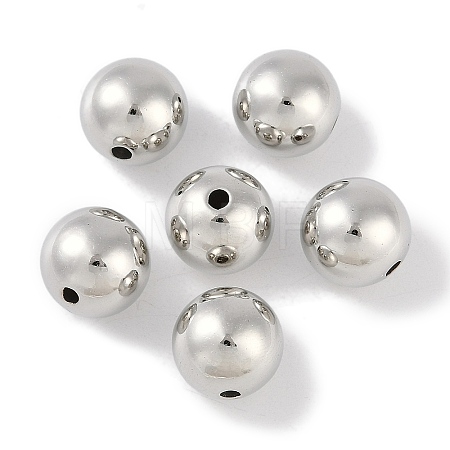 CCB Plastic Round Beads ALUM-U001-08C-07-1