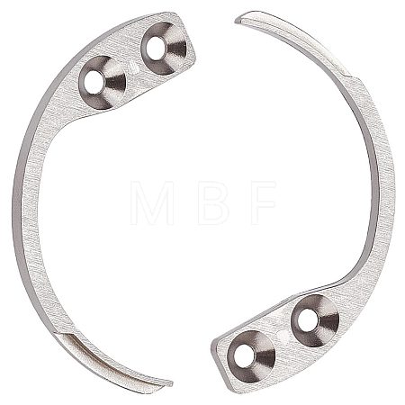 201 Stainless Steel Handheld Detacher Hook Key FIND-WH0038-78P-1