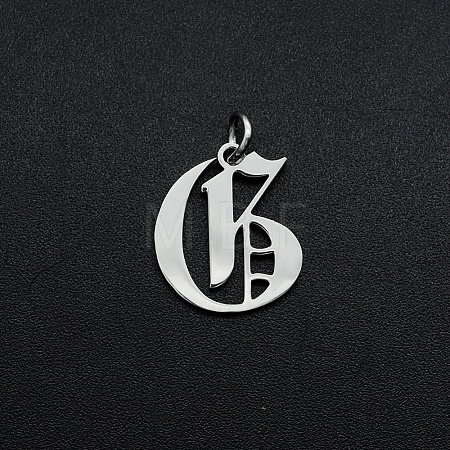 Non-Tarnish 304 Stainless Steel Pendants A-STAS-R111-JA565-G-1