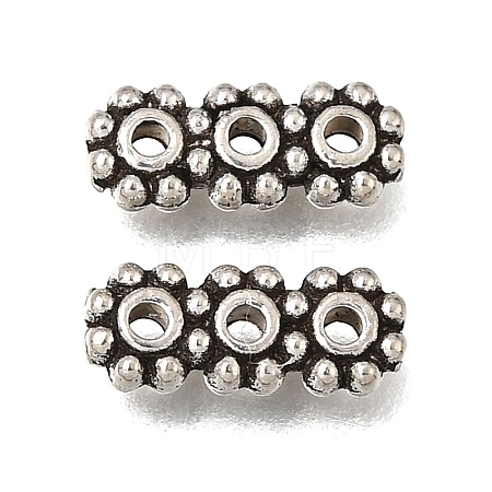 Tibetan Style Alloy Spacer Bars FIND-Z128-02AS-01-1