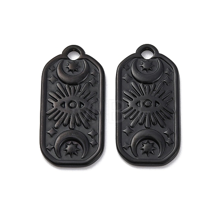 Ion Plating(IP) 304 Stainless Steel Pendants STAS-E182-10B-1