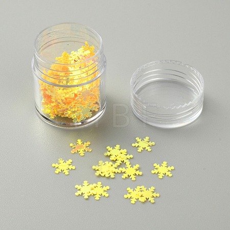 PVC Plastic Shiny Nail Art Glitter MRMJ-WH0086-20C-1