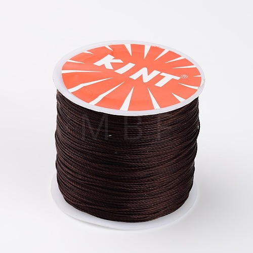 Round Waxed Polyester Cords YC-K002-0.6mm-03-1