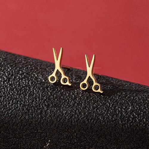 Stainless Steel Stud Earrings for Women PW-WGFE412-31-1