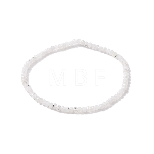 Natural Moonstone Beaded Bracelets BJEW-JB10215-01-1