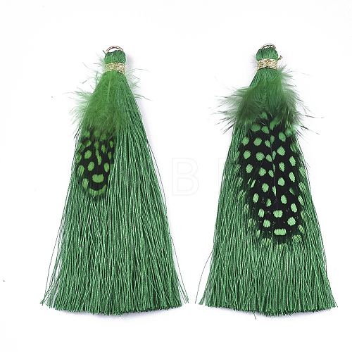 Polyester Tassel Big Pendant Decorations FIND-T043-08-1