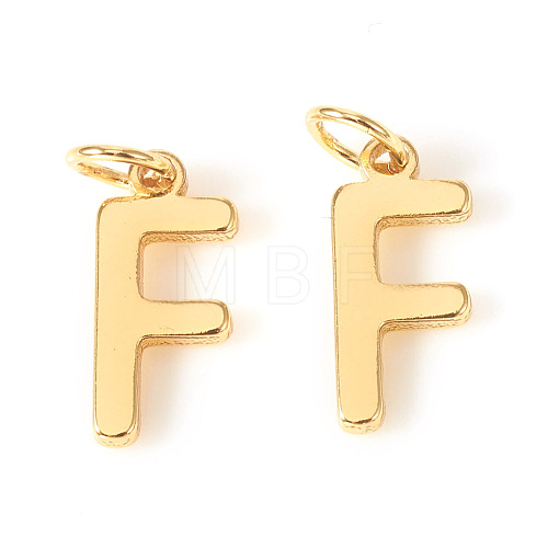 Brass Charms X-KK-I672-01F-G-1