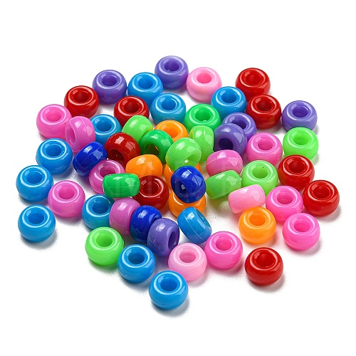 Opaque Acrylic Beads KY-T025-03-F-1