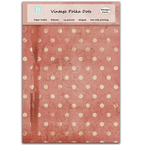 8pcs Scrapbook Paper PW-WG29346-03-1