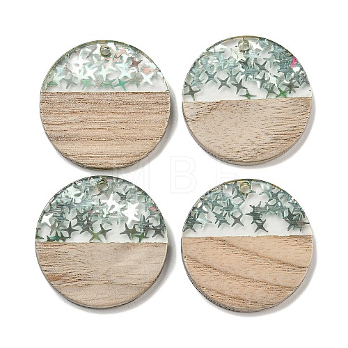 Wooden Pendants FIND-B042-13A-1