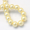 Baking Painted Glass Pearl Bead Strands HY-Q003-3mm-21-4