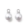 ABS Plastic Imitation Pearl Pendants FIND-H052-01D-04P-1