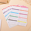 10 Sheets Paper Self Adhesive Stickers DIY-TADJ0001-18-6