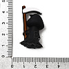 Halloween Silicone Focal Beads SIL-P011-01I-3