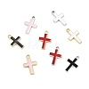 Alloy Enamel Pendants ENAM-E004-01-1