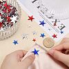 1800Pcs 9 Style Scrapbook Embellishments Garment Accessories Acrylic Rhinestone Cabochons KY-CA0001-43-3