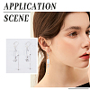 5Pair 925 Sterling Silver Leverback Earring Findings STER-CN0001-13-6