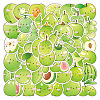 50Pcs Fruits Theme Waterproof PVC Stickers Set PW-WGC7FE8-01-2