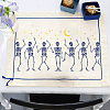 Self-Adhesive Silk Screen Printing Stencil DIY-WH0338-197-4