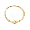 Brass Snake Chains Bracelets for Women FS-WGC8AF4-01-1