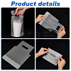 100Pcs HDPE Drink Carrier Packaging Bags for Delivery ABAG-WH0039-71A-3