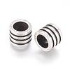 304 Stainless Steel Beads STAS-F123-04AS-2