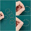 Unicraftale 304 Stainless Steel Hoop Earring Findings STAS-UN0003-98-5