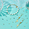 2000Pcs 4 Colors ABS Plastic Beads KY-DC0001-07-5