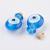 Handmade Lampwork Perfume Bottle Pendants X1-LAMP-P044-H03-2