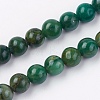 Natural African Jade Beads Strands G-F560-6mm-B01-1